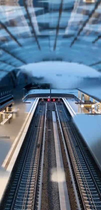 Building Escalator Architecture Live Wallpaper