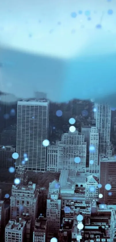 el amaneser azul  Live Wallpaper