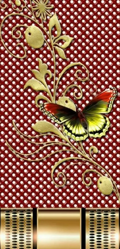 Butterfly Motif Paper Product Live Wallpaper