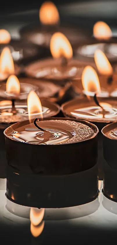 Candle Fire Circle Live Wallpaper