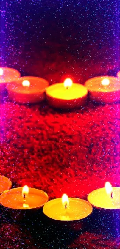 Candle Light Wax Live Wallpaper