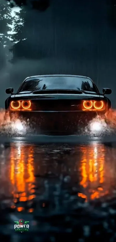 Car Automotive Lighting Muscle Car Live Wallpaper