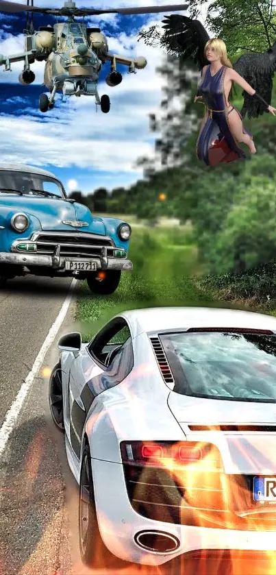 Car Land Vehicle Vehicle Live Wallpaper