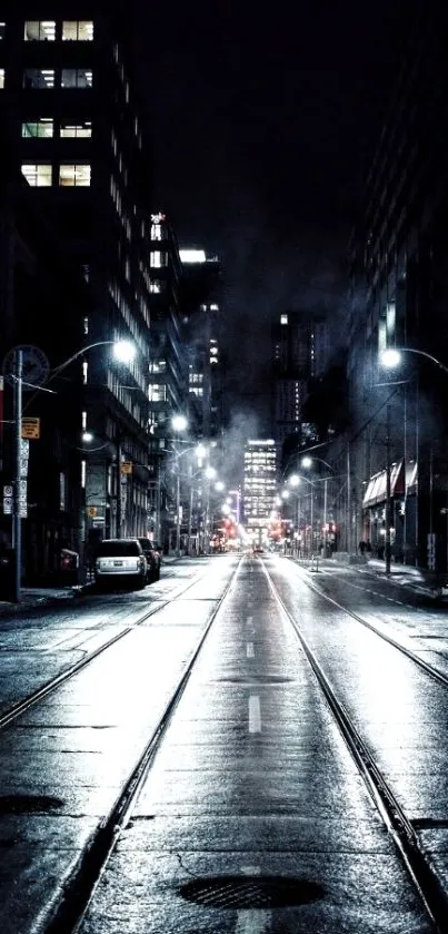 Car Light Building Live Wallpaper