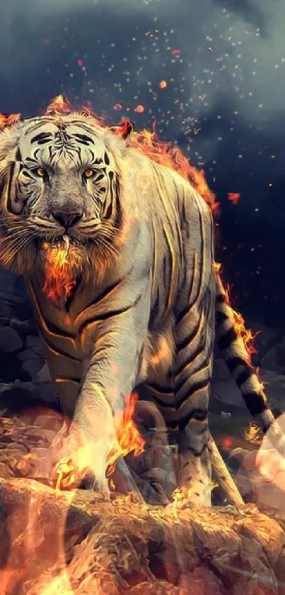 fiery 🐅 🐯  lion Live Wallpaper