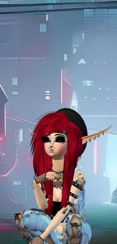 punk lady Live Wallpaper