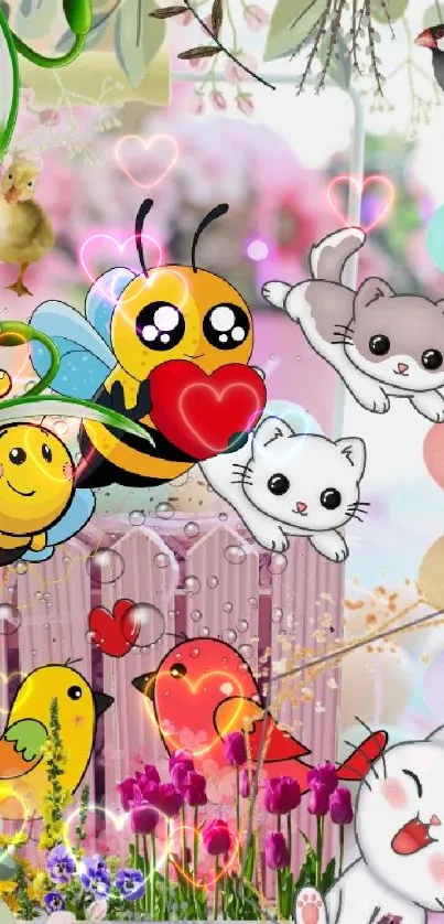 Cartoon Vertebrate Textile Live Wallpaper