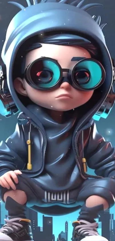 Cartoon Vision Care Eyewear Live Wallpaper