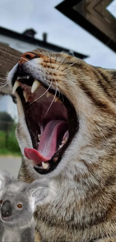 Cat Jaw Fang Live Wallpaper