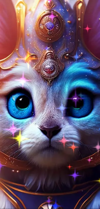 Cat Vertebrate Blue Live Wallpaper