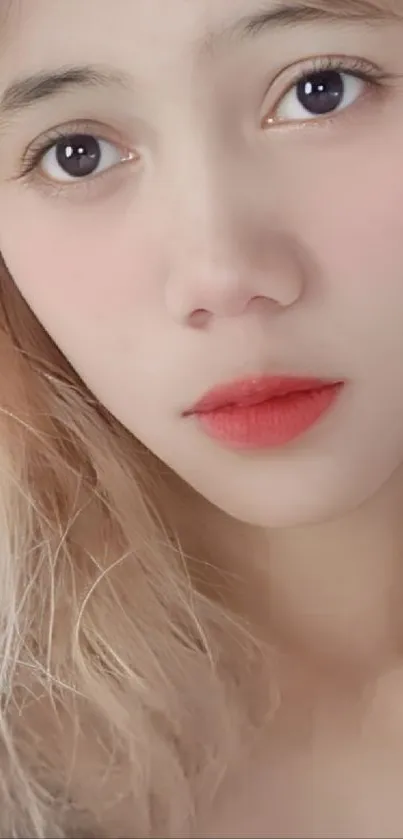 Cheek Eyebrow Lips Live Wallpaper