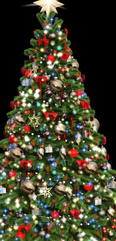 Christmas Decoration Christmas Tree Christmas Day Live Wallpaper