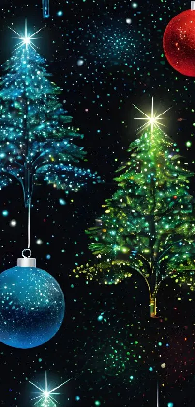 Christmas Decoration Christmas Tree Christmas Ornament Live Wallpaper