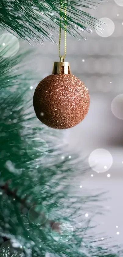 Christmas Tree Christmas Ornament Branch Live Wallpaper