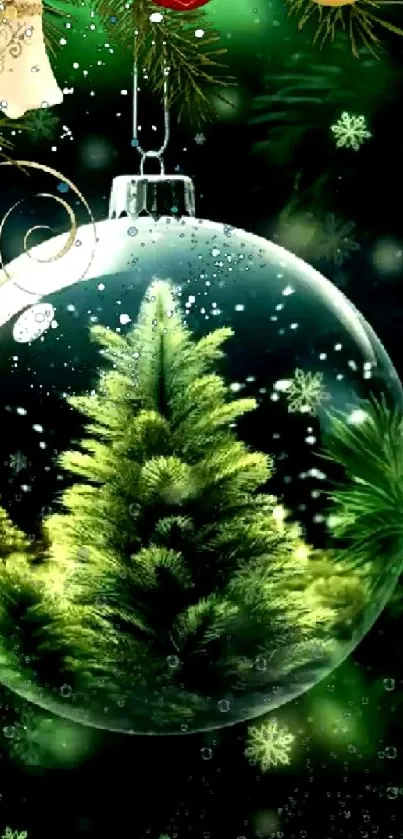 Christmas Tree Plant Light Live Wallpaper