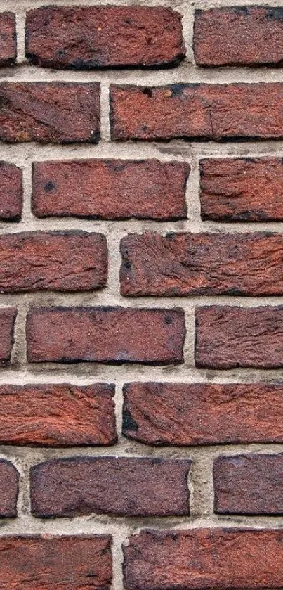 High-resolution red brick wall texture wallpaper.