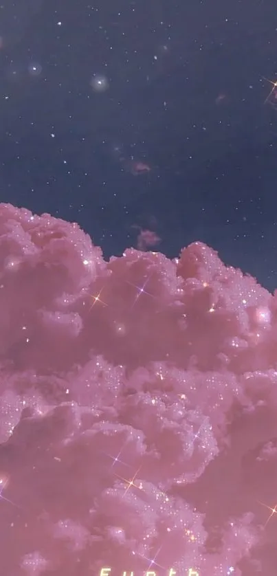 Cloud Pink Purple Live Wallpaper