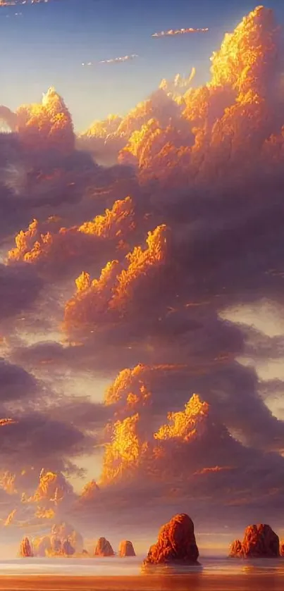 Cloud Sky Atmosphere Live Wallpaper