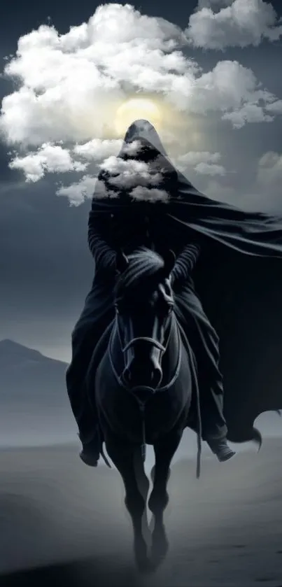 Cloud Sky Horse Live Wallpaper