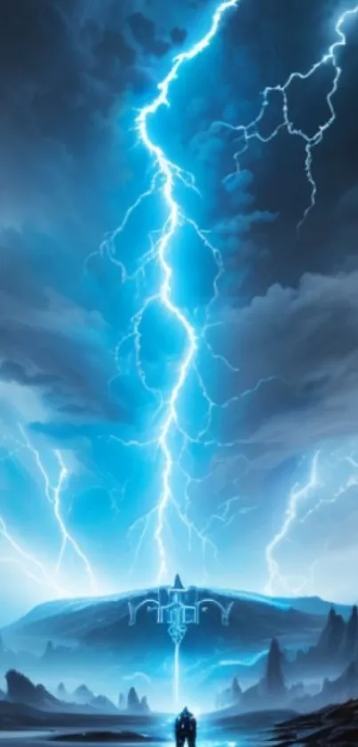 Cloud Sky Lightning Live Wallpaper