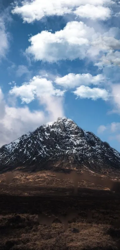 Cloud Sky Mountain Live Wallpaper