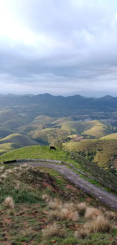 Cloud Sky Mountain Live Wallpaper