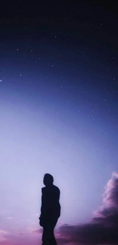 Cloud Sky Purple Live Wallpaper