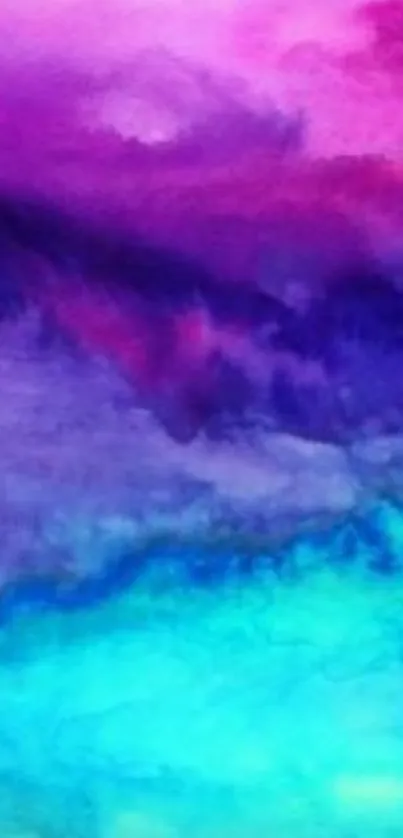 Cloud Sky Purple Live Wallpaper