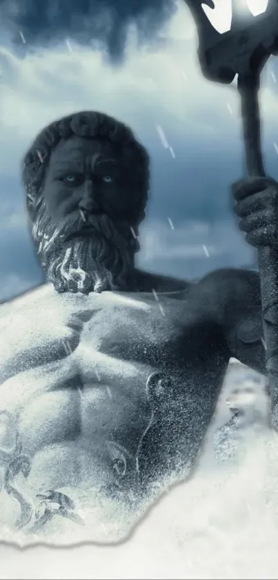 King Neptune. Live Wallpaper