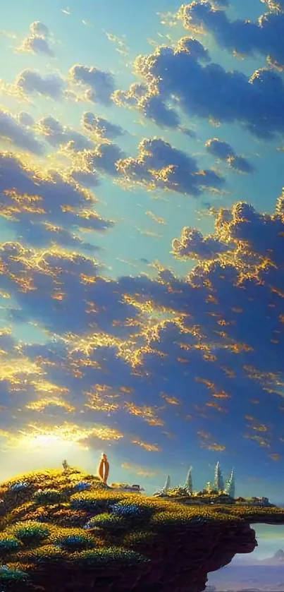 Cloud Water Sky Live Wallpaper