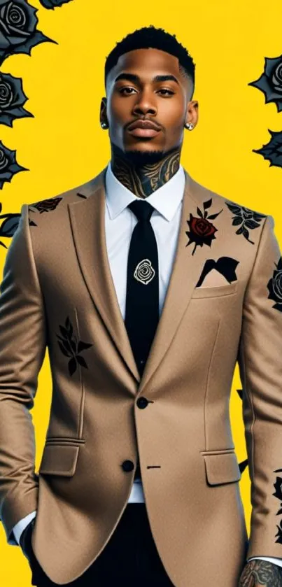 Collar Formal Wear Blazer Live Wallpaper