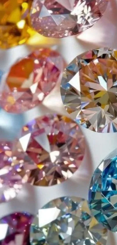 Vibrant assorted gemstones in various colors.