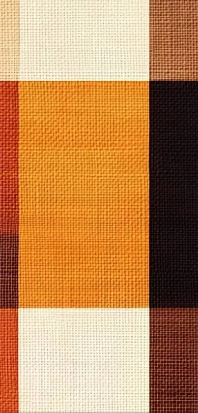 Colorful geometric checkered pattern wallpaper.