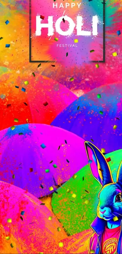 Colorful Holi Festival Wallpaper - free download