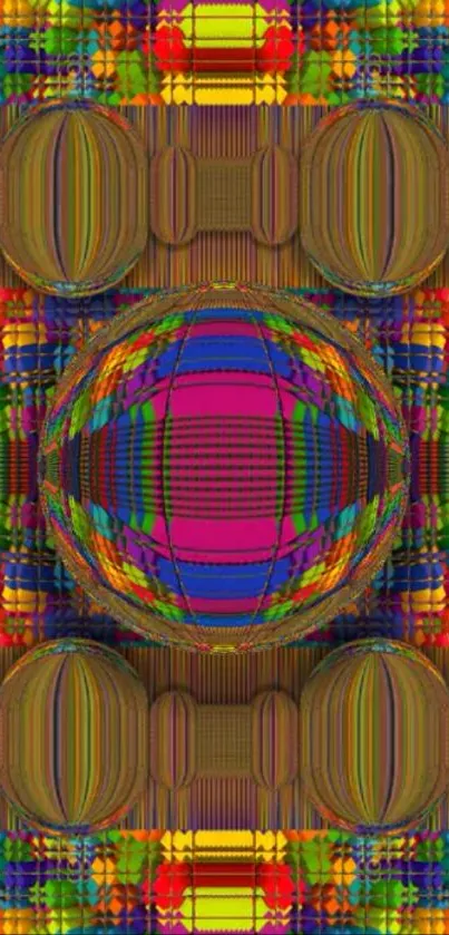 Colorfulness Art Symmetry Live Wallpaper