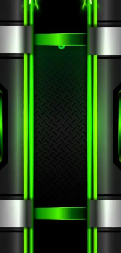 Colorfulness Green Light Live Wallpaper