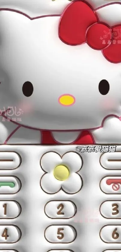 Cartoon character phone wallpaper with a cute design and vibrant colors.