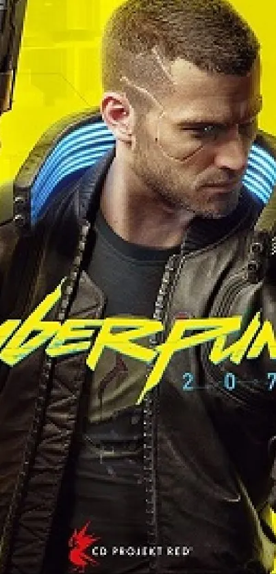 Cyberpunk 2077 wallpaper with bold neon design and futuristic vibe.