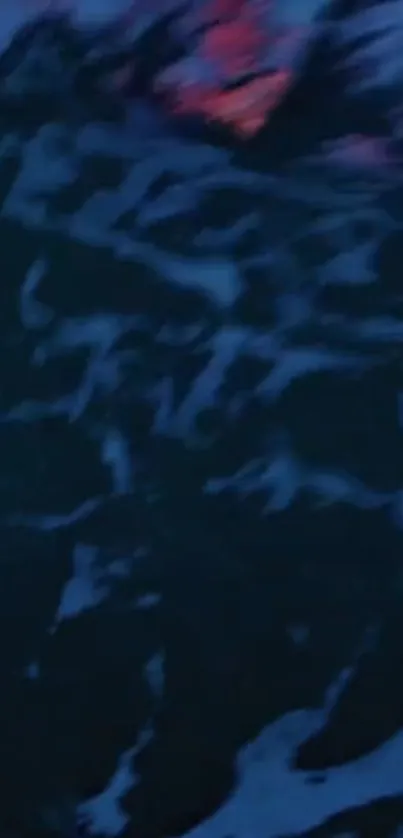 Dark abstract ocean waves with artistic flair