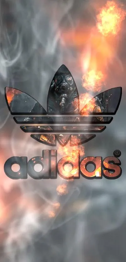 Adidas wallpaper with smoke hotsell