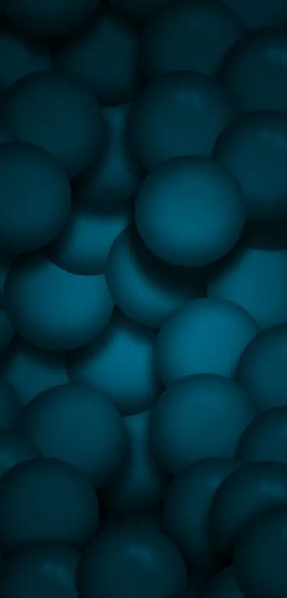 Dark blue spherical texture mobile wallpaper.