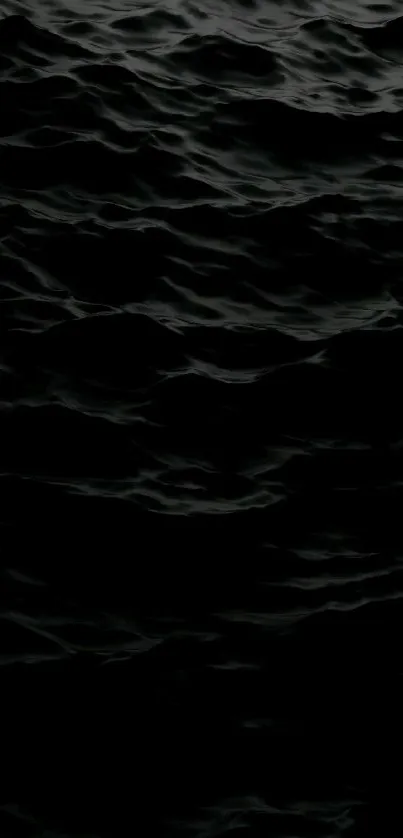 Mobile wallpaper of dark ocean waves.