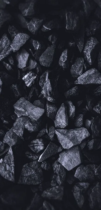 Dark stone texture wallpaper for mobile device.