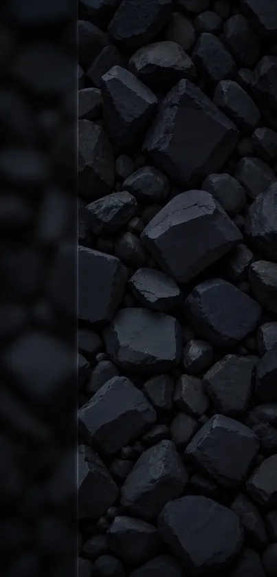 Dark textured stone wallpaper for mobile.