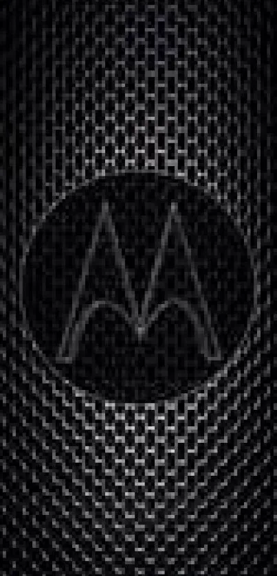 Dark textured mobile wallpaper with geometric pattern.