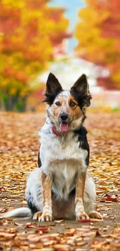 Dog Dog Breed Leaf Live Wallpaper