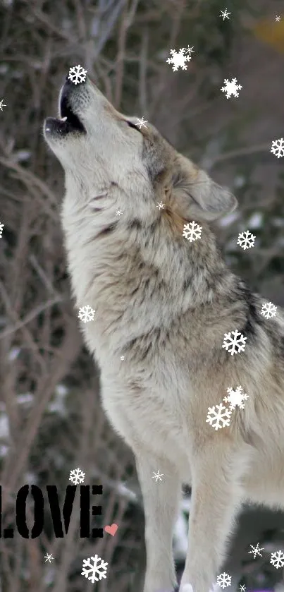 love wolfs Live Wallpaper