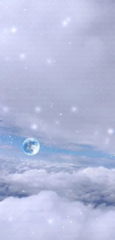 Dreamy Cloudy Sky Wallpaper - free download