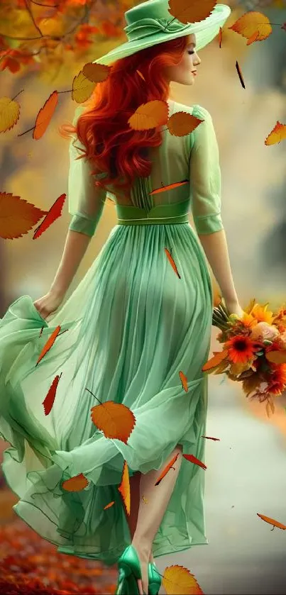 Dress Flower One-piece Garment Live Wallpaper