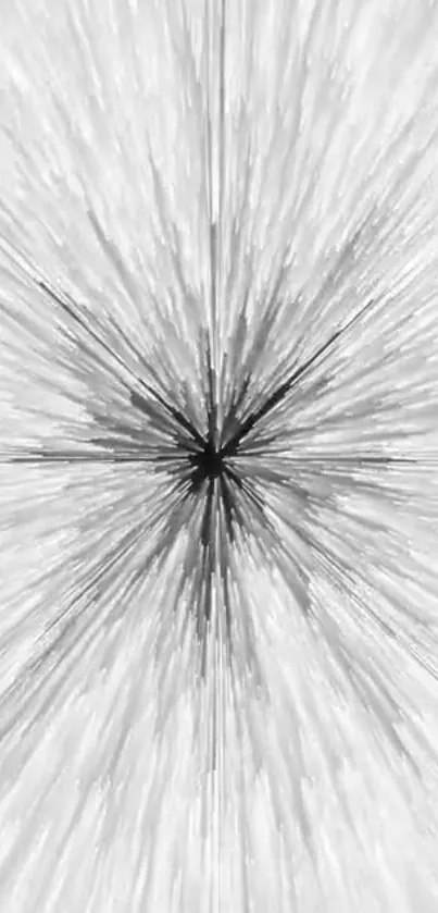 Dynamic monochrome burst wallpaper for mobile screens.